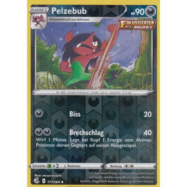 Pelzebub 177/264 REVERSE HOLO