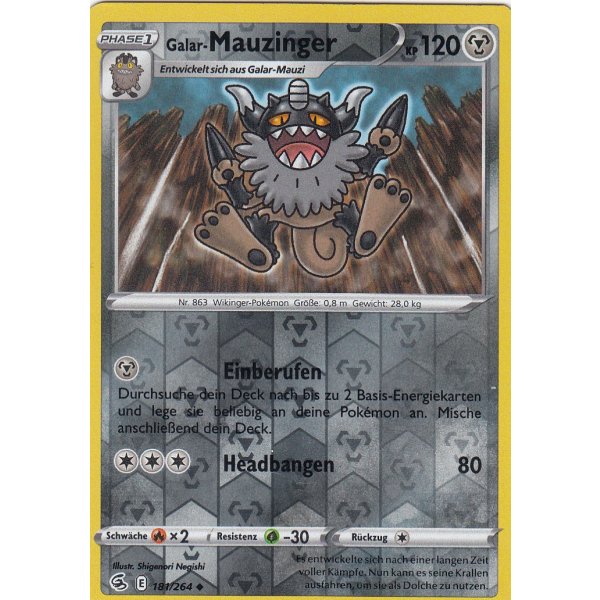 Galar-Mauzinger 181/264 REVERSE HOLO
