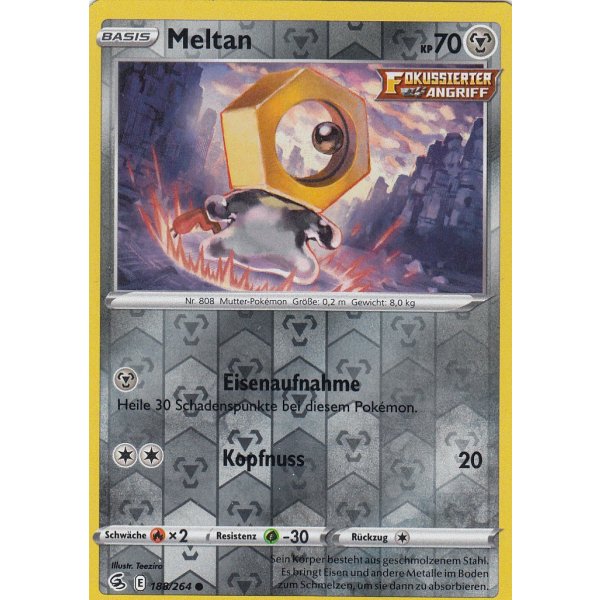 Meltan 188/264 REVERSE HOLO