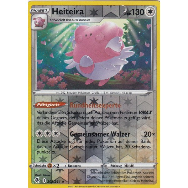 Heiteira 203/264 REVERSE HOLO