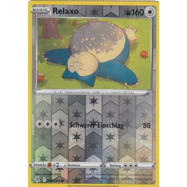 Relaxo 206/264 REVERSE HOLO