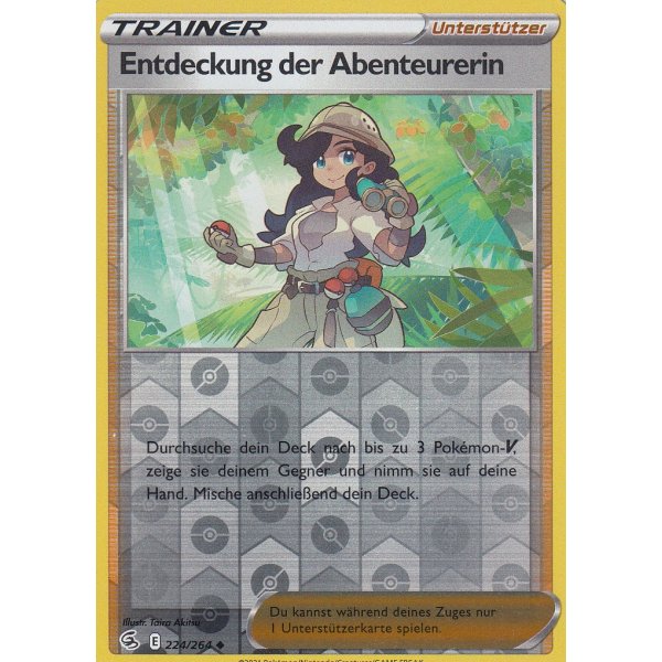 Entdeckung der Abenteurerin 224/264 REVERSE HOLO