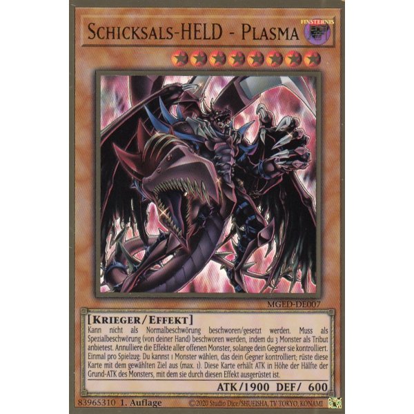 Schicksals-HELD - Plasma (alternate art) MGED-DE007