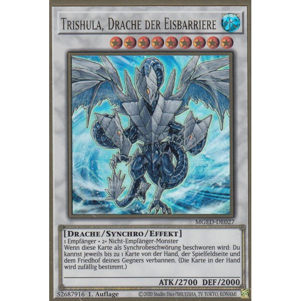Trishula, Drache der Eisbarriere MGED-DE027