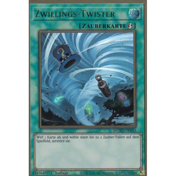 Zwillings-Twister MGED-DE043