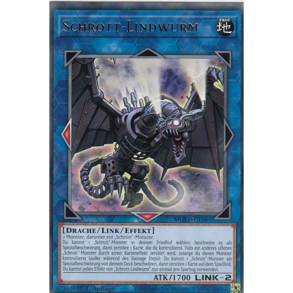 Schrott-Lindwurm MGED-DE061