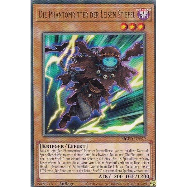 Die Phantomritter der Leisen Stiefel MGED-DE079