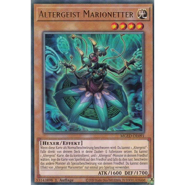 Altergeist Marionetter MGED-DE091