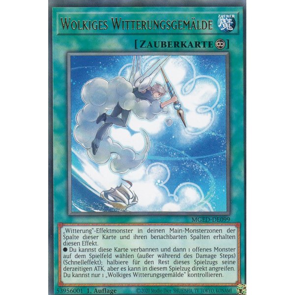 Wolkiges Witterungsgem&auml;lde MGED-DE099