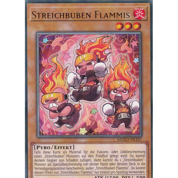 Streichbuben Flammis MGED-DE107