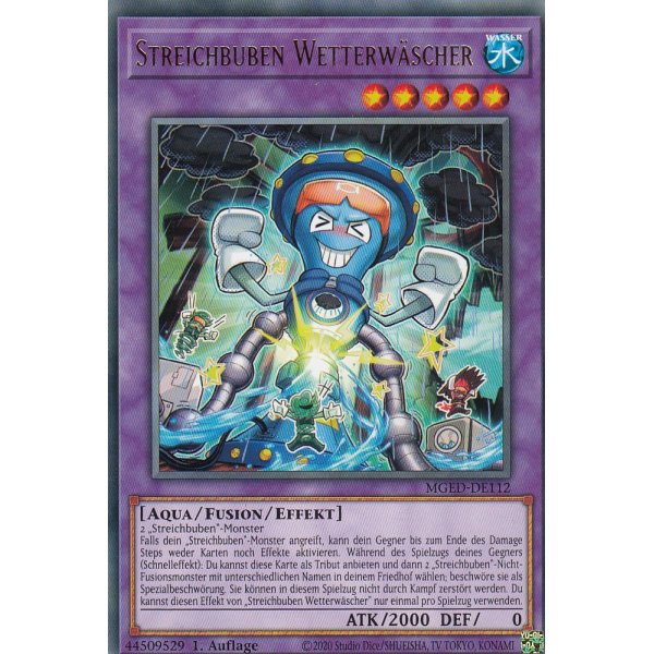 Streichbuben Wetterw&auml;scher MGED-DE112