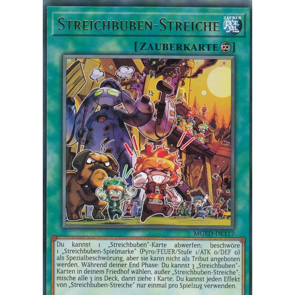 Streichbuben-Streiche MGED-DE117