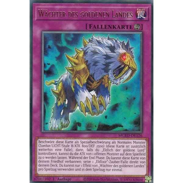 W&auml;chter des goldenen Landes MGED-DE126