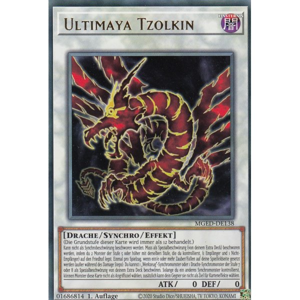 Ultimaya Tzolkin MGED-DE138