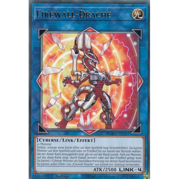 Firewall-Drache (alternate art) MGED-DE141alt2