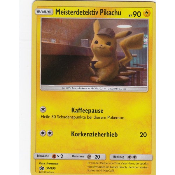 Meisterdetektiv Pikachu SM190