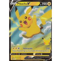 Pikachu V SWSH143 Celebrations