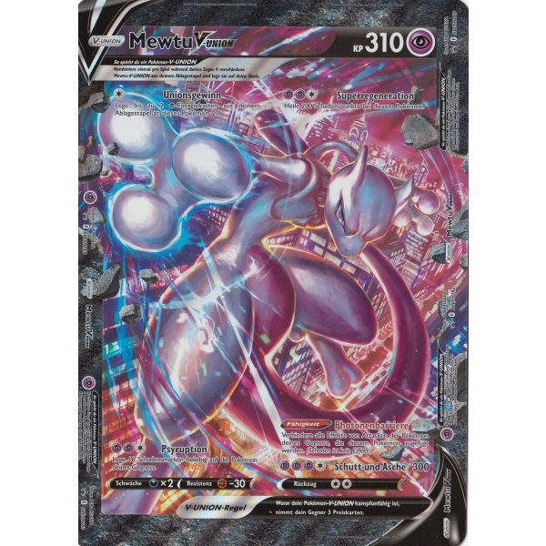 Mewtu V-Union Celebrations SWSH PROMO XXL OVERSIZED/&Uuml;BERGRO&szlig;