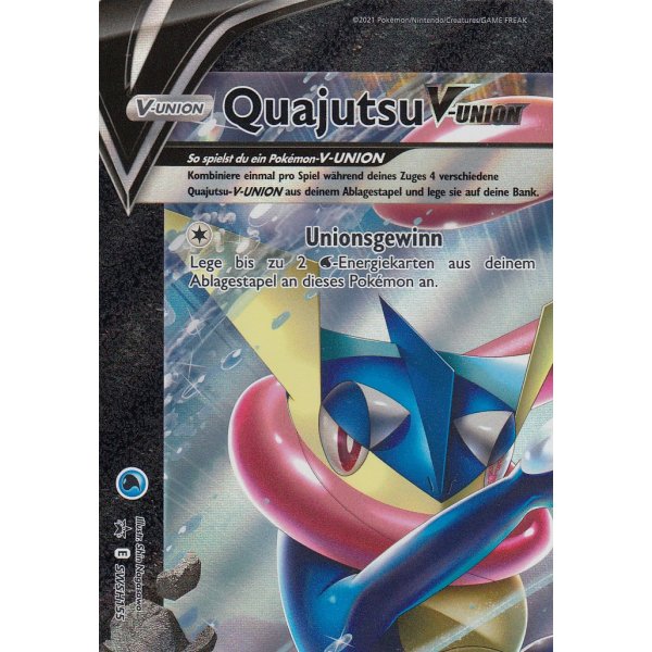 Quajutsu V-Union Celebrations PROMO - 4 Karten die 1 XXL-Karte ergeben