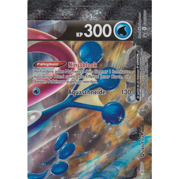 Quajutsu V-Union Celebrations PROMO - 4 Karten die 1 XXL-Karte ergeben