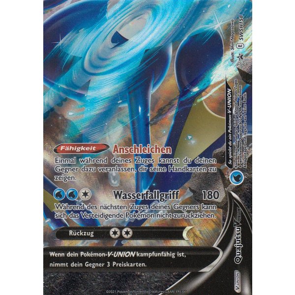 Quajutsu V-Union Celebrations PROMO - 4 Karten die 1 XXL-Karte ergeben