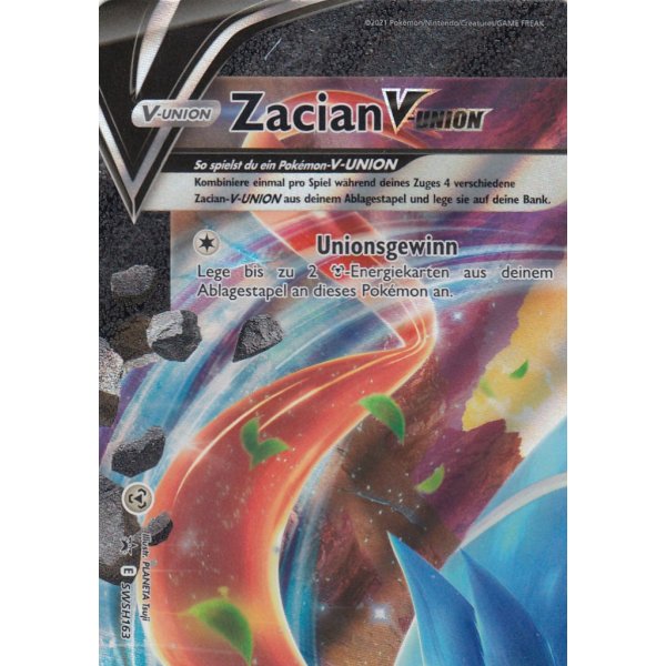 Zacian V-Union Celebrations PROMO - 4 Karten die 1 XXL-Karte ergeben