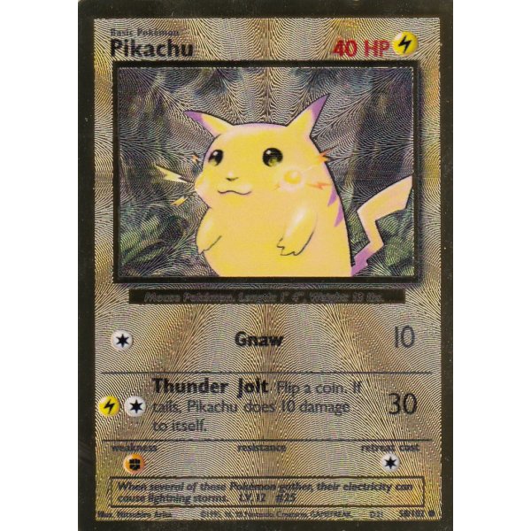 Pikachu Gold Metall PROMO Celebrations Ultra Premium
