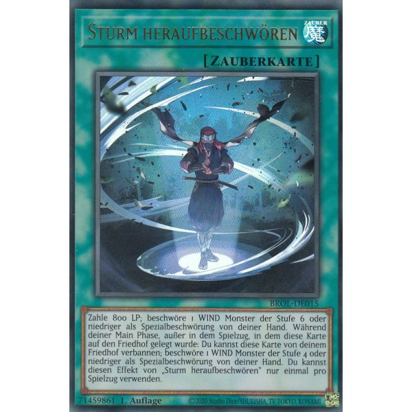 Sturm heraufbeschw&ouml;ren BROL-DE015