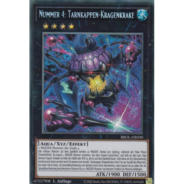 Nummer 4: Tarnkappen-Kragenkrake BROL-DE030