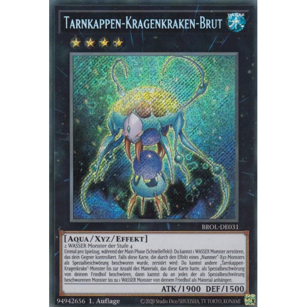 Tarnkappen-Kragenkraken-Brut BROL-DE031