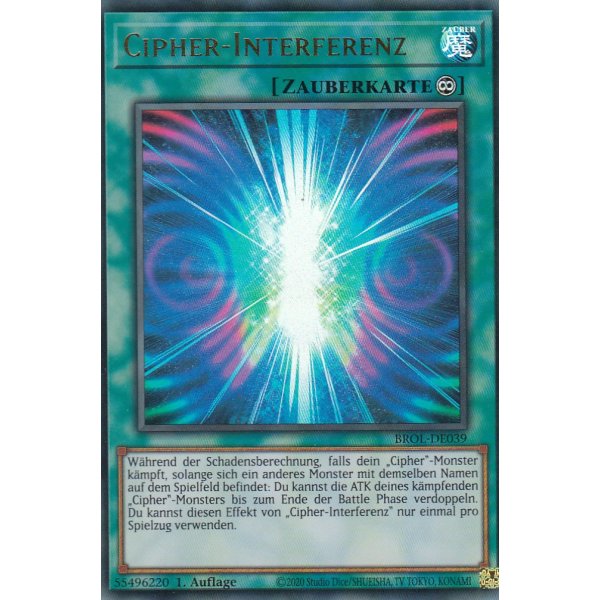 Cipher-Interferenz BROL-DE039