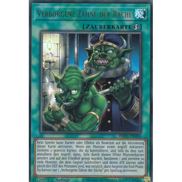 Verborgene Z&auml;hne der Rache BROL-DE050