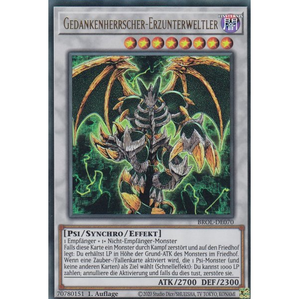 Gedankenherrscher-Erzunterweltler BROL-DE070