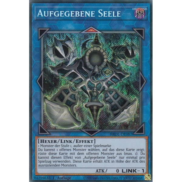 Aufgegebene Seele BROL-DE087