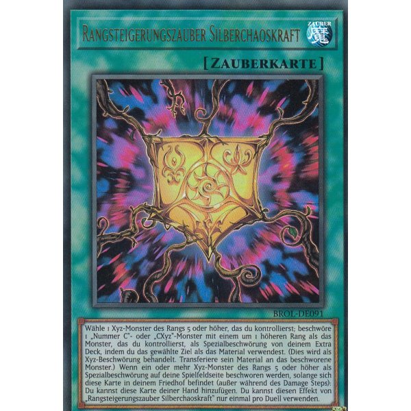 Rangsteigerungszauber Silberchaoskraft BROL-DE091
