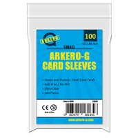 100 Arkero-G Small Soft Sleeves (durchsichtige Kartenhüllen) mini