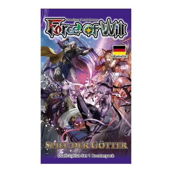 Force of Will Spiel der G&ouml;tter: Duell-Zyklus Booster DE