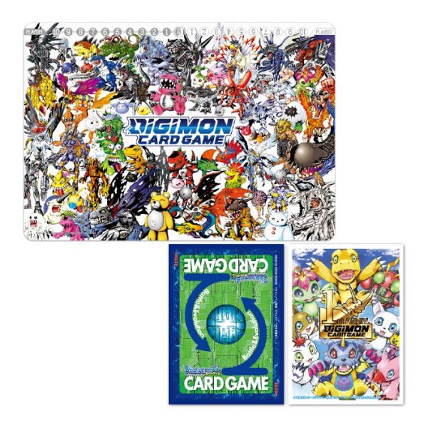 Digimon Card Game - Tamers Set 3 PB-05 Spielmatte + Kartenh&uuml;llen