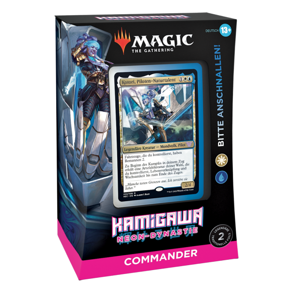 Kamigawa Neon-Dynastie Commander Deck - Bitte Anschnallen (deutsch)