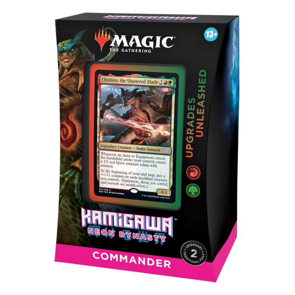 Kamigawa Neon Dynasty Commander Deck - Upgrades Unleashed (englisch)