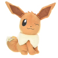Evoli Plüschfigur 40 cm - Pokemon Kuscheltier (zwinkernd)