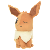 Evoli Pl&uuml;schfigur 40 cm - Pokemon Kuscheltier (zwinkernd)