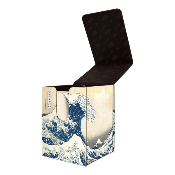Ultra Pro Magic Alcove Flip Deck Box Fine Art The Great Wave Off Kanagawa von Hokusai (100+ Deck Box)