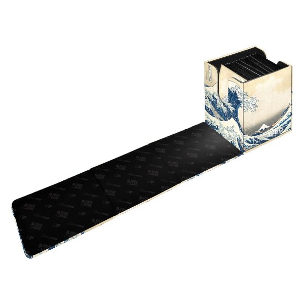 Ultra Pro Magic Alcove Flip Deck Box Fine Art The Great Wave Off Kanagawa von Hokusai (100+ Deck Box)