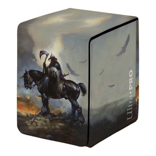 Ultra Pro Magic Alcove Flip Deck Box Death Dealer von Frank Frazetta (100+ Deck Box)
