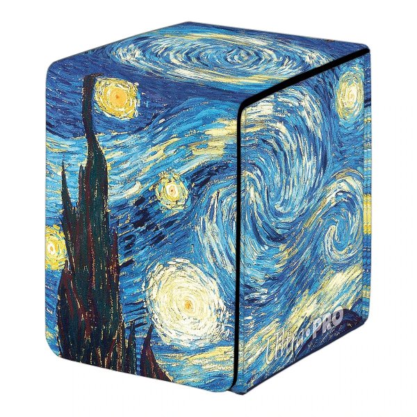 Ultra Pro Magic Alcove Flip Deck Box Sternennacht von Vincent Van Gogh (100+ Deck Box)