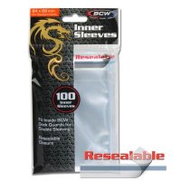 BCW Resealable Inner Sleeves - Standard Size (100 Kartenh&uuml;llen)
