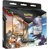 Pokemon V Battle Deck Bundle Lycanroc-V vs. Corviknight-V (englisch)