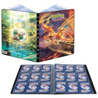 Pokemon Sammelalbum Strahlende Sterne - Glurak, Elfun (Ultra Pro 9-Pocket Album)