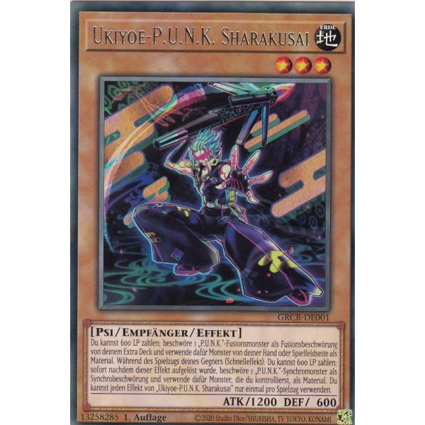 Ukiyoe-P.U.N.K. Sharakusai GRCR-DE001